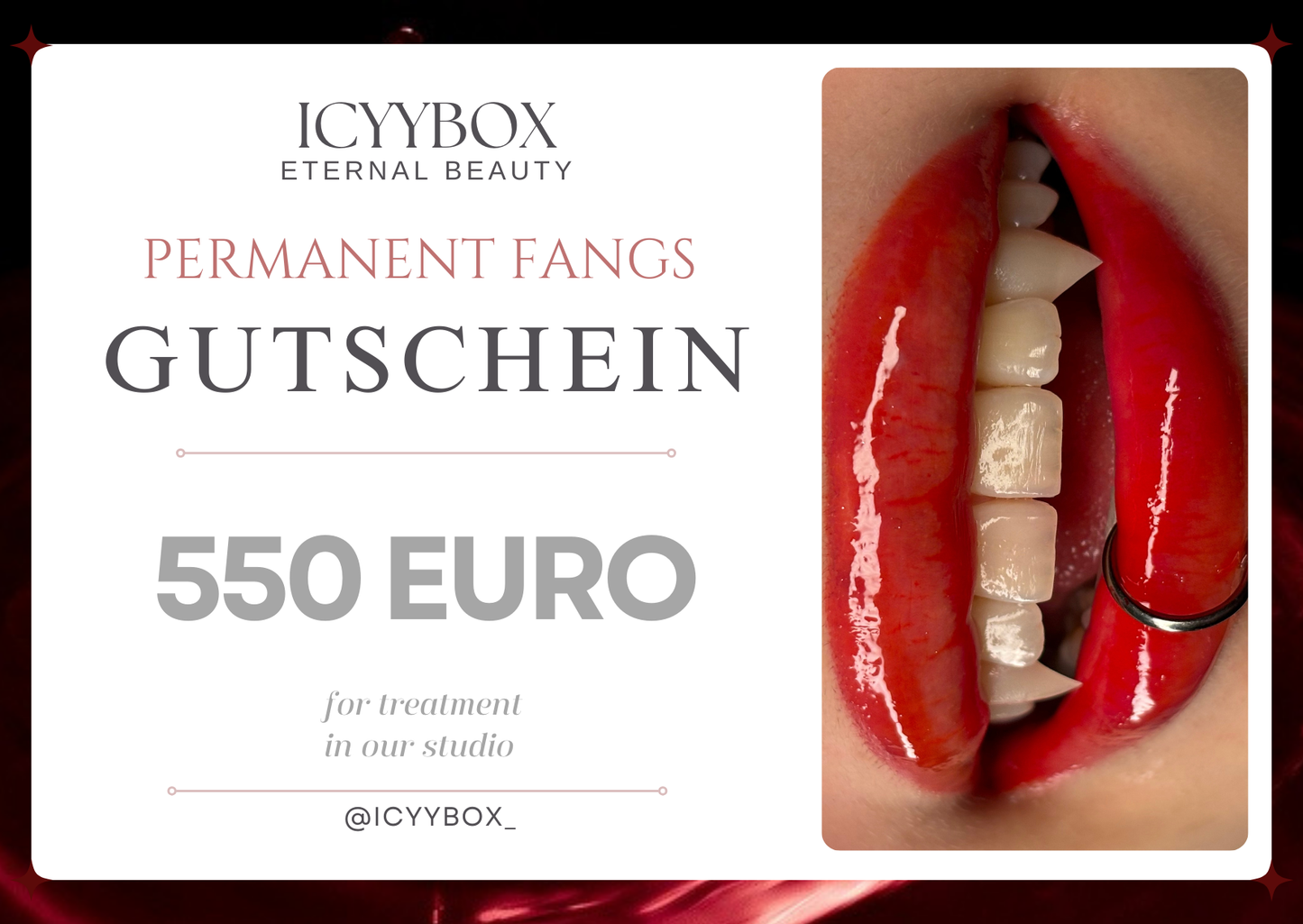 Permanent Fangs Gift Card